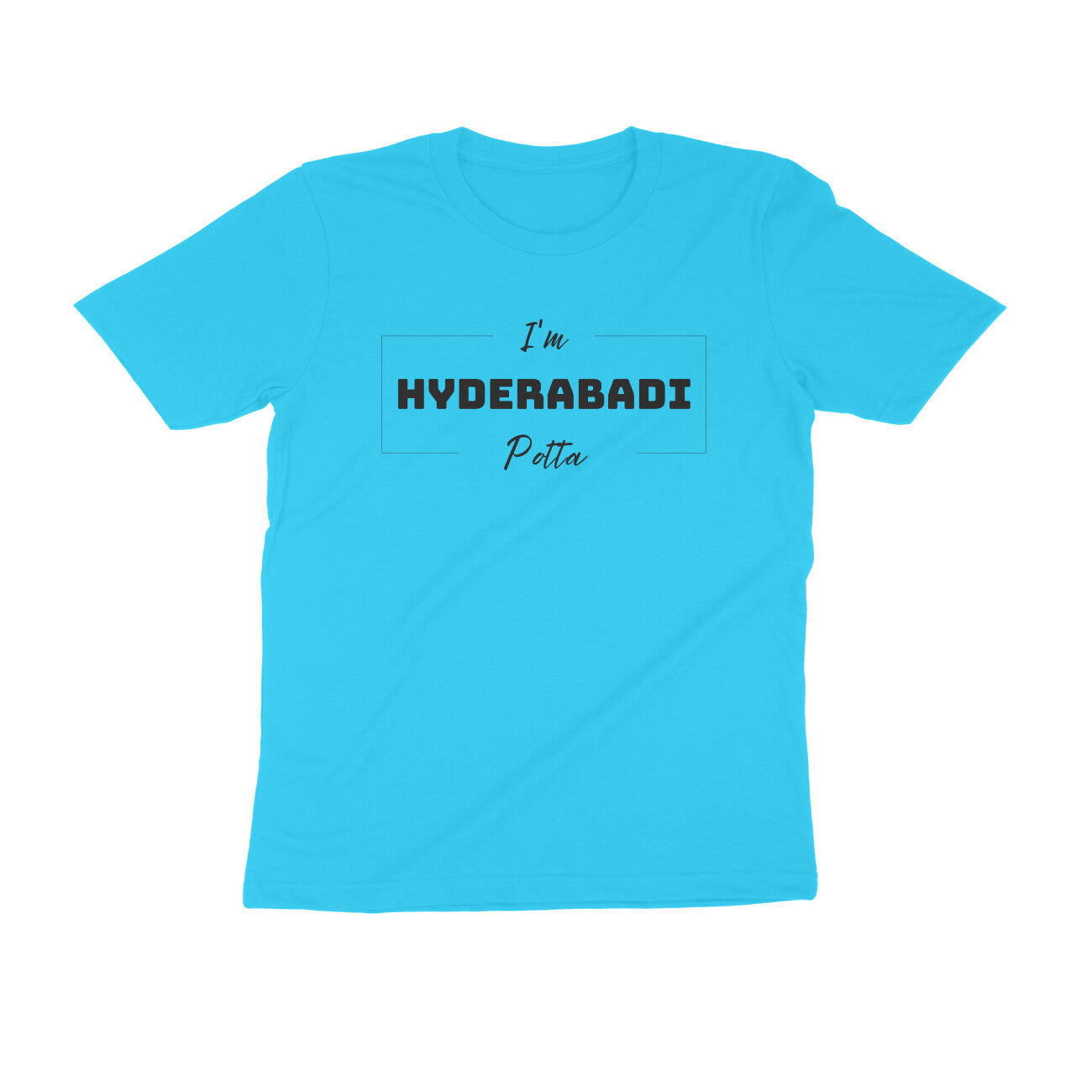 Hyderabadi Potta - Men's Round Neck Tees