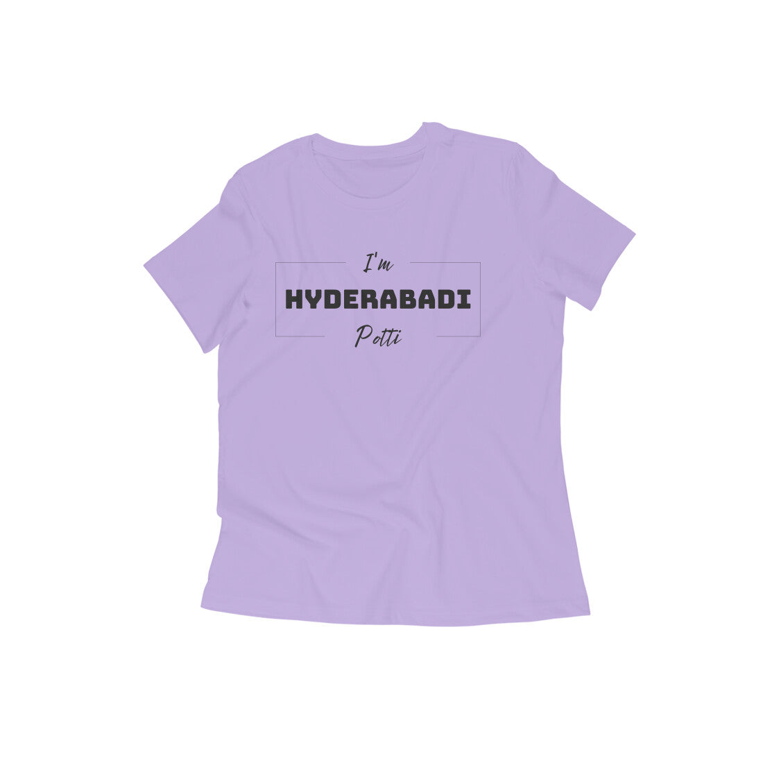 Hyderabadi Potti - Women's Round Neck Tees