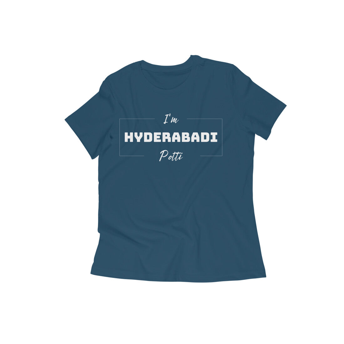 Hyderabadi Potti - Women's Round Neck Tees