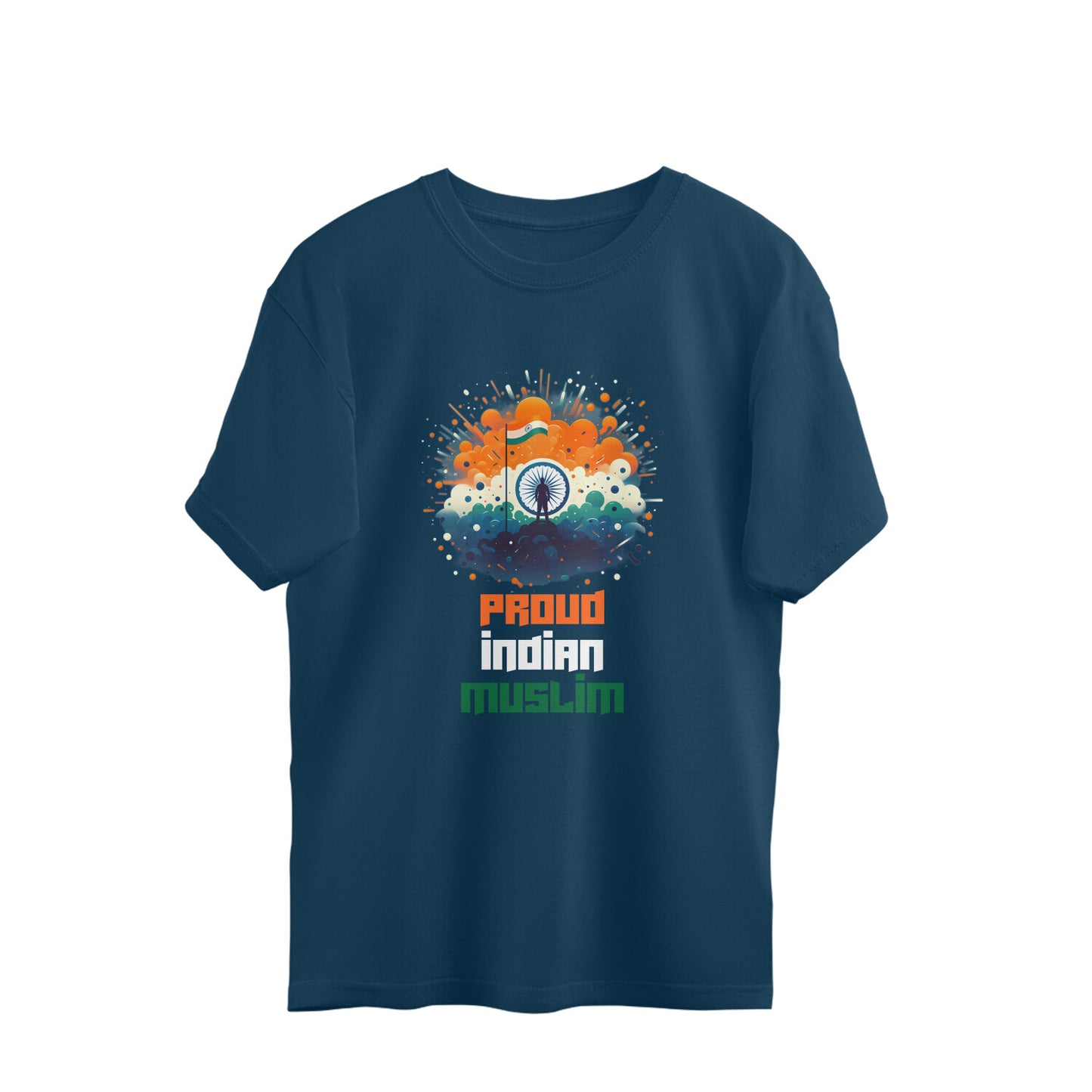 Proud Indian Muslim - Oversized Unisex Tee