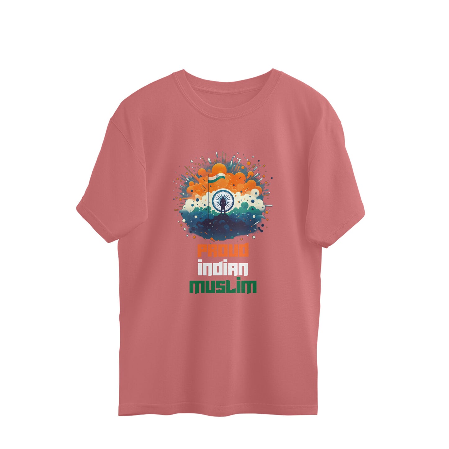 Proud Indian Muslim - Oversized Unisex Tee