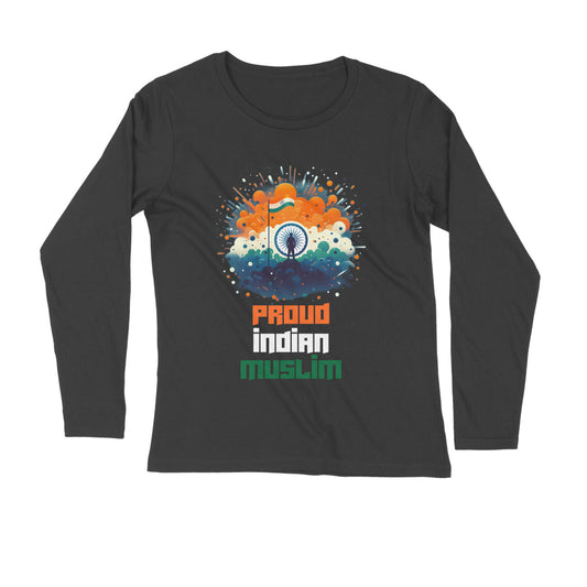 Proud Indian Muslim - Full Sleeve - Unisex Tee