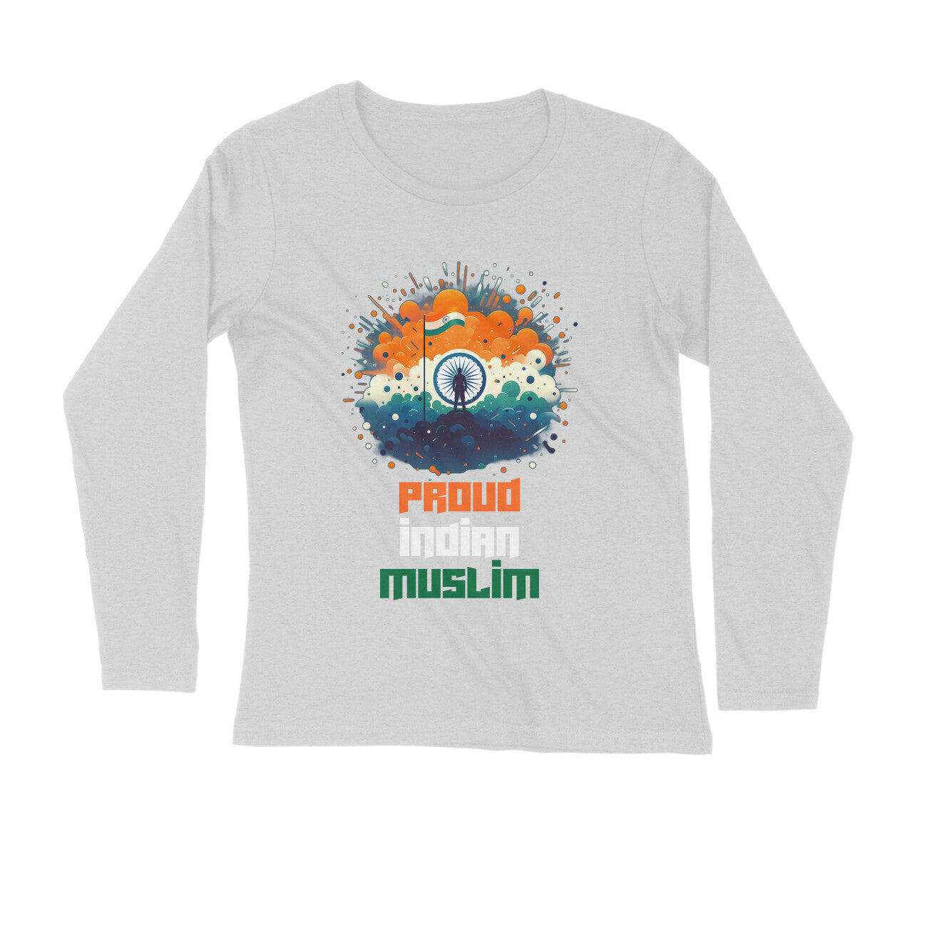 Proud Indian Muslim - Full Sleeve - Unisex Tee